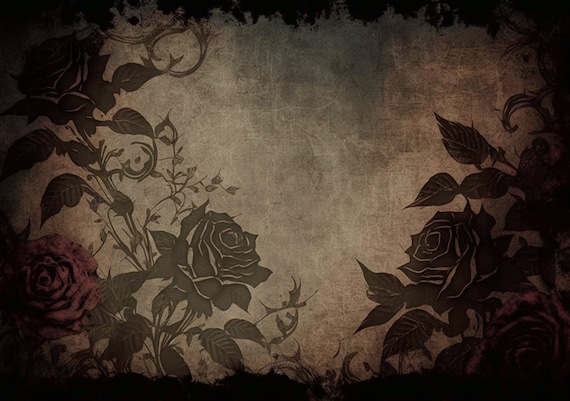 Gothic Rose Backgrounds  Gothic rose, Digital paper, Digital