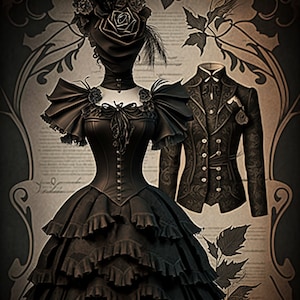 Victorian Gothic Clothing 