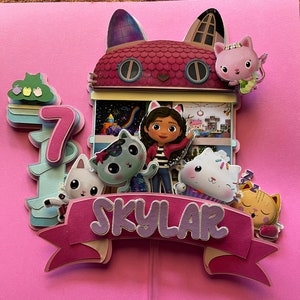 Dollhouse Cake Topper