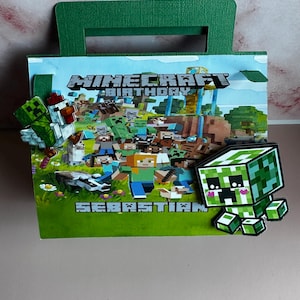 Custom Gamer Birthday Party Favor: Coloring Activity Kit