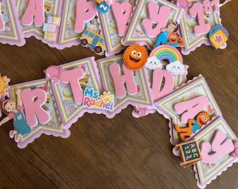 Rachel’s Happy Birthday Banner
