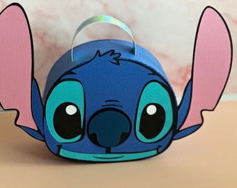 Cute Blue Alien Party Favor Treat Boxes