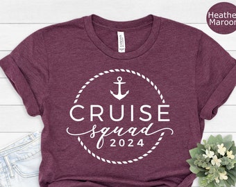 Cruise squad Shirt, Custom Cruise 2024, Cruise 2024 Family's Vacation Shirt, Family Cruise Shirts, Family vacation shirt, matching tees #238