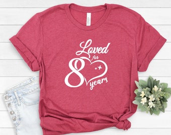80 Years Blessed T-Shirt - 80th Birthday Gifts for Women Present for 80 Year Old Female Mom Nana Grandma Her Turning 80 Happy Best Idea,#414