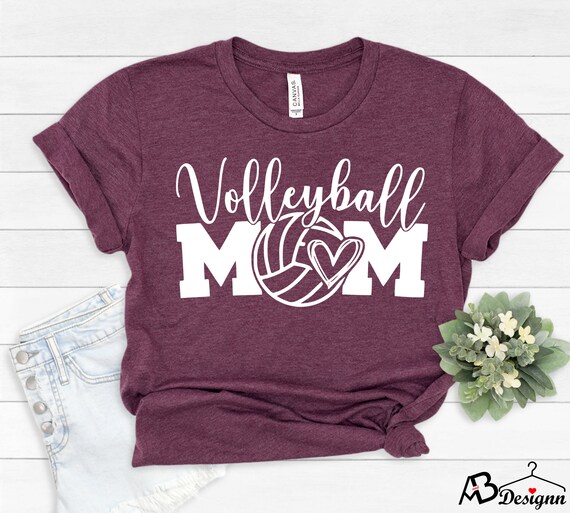 Volleyball Mom Shirt Volleyball Shirt Gift for Mom - Etsy