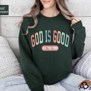 God is Good Sweatshirt, Christian Sweatshirt,  God is Good Crewneck, Christian Crewneck, Christian Hoodie, Christian Gifts