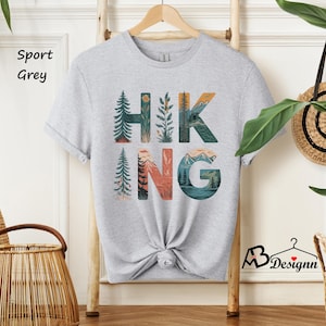 Hiking Shirt, Camping Shirt, Hiking Lover Shirt, Adventure Shirt, Nature Lover Shirt, Sports Shirt, Hike Travel Shirt, Hiking Tee