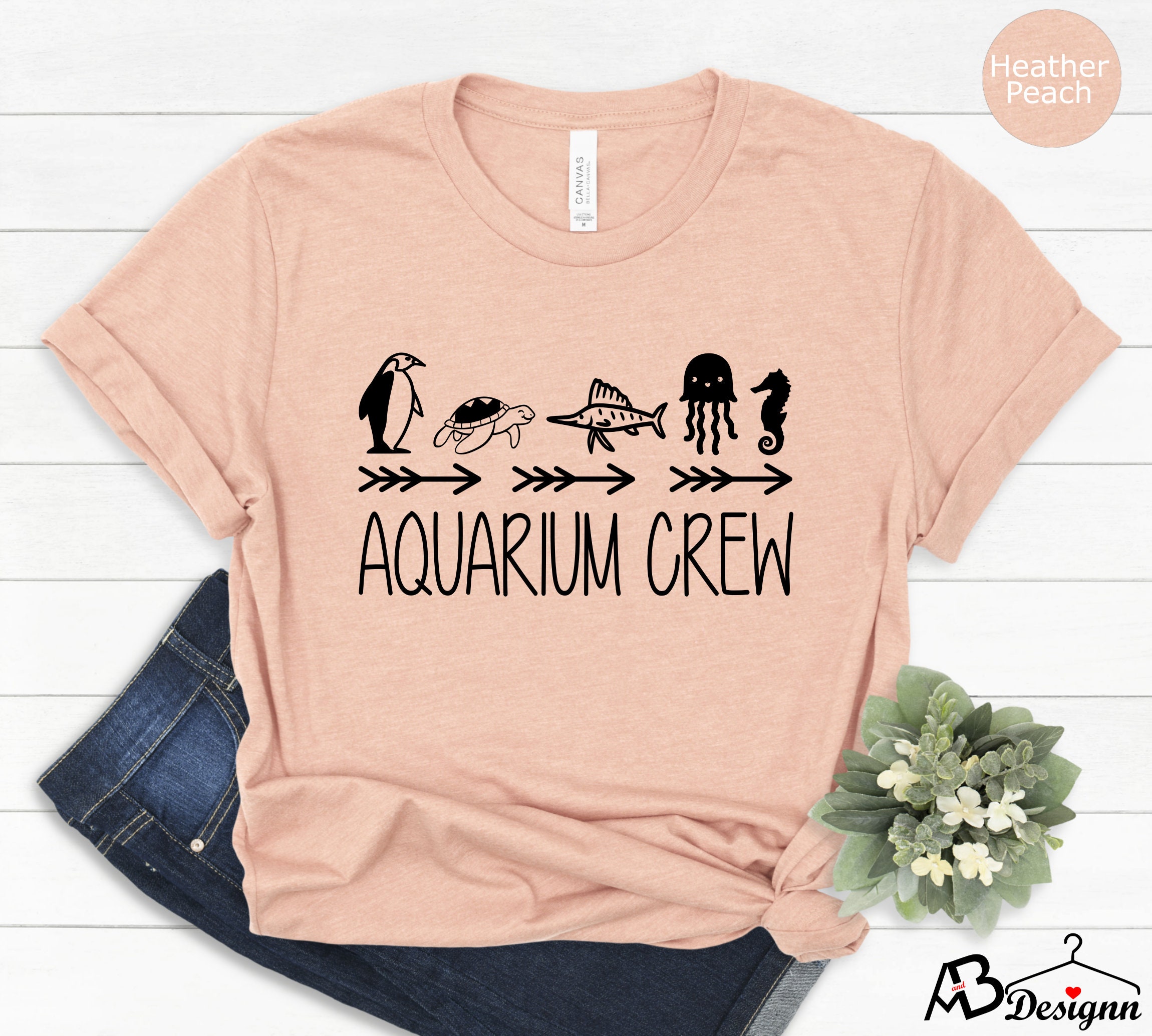 Aquarium Crew Shirt, Sea Life Shirt, Field Trip Shirt, Aquarium