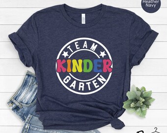 Kindergarten Squad Shirt, Kindergarten Teacher Shirt, Kindergarten Team Shirt, First Day Of School Shirt,Kindergarten Crew,Kindergarten Gift