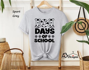 101 Days of School Shirt: Dalmatian Dog Teacher Tee