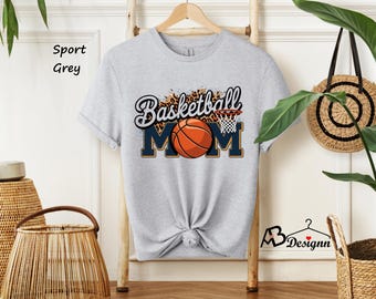 Chemise maman basket-ball, basket-ball maman, t-shirts basket-ball, chemises basket-ball maman, chemise maman, cadeau fête des mères, cadeau maman, maman sportive