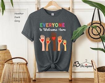 Idaho teacher shirt everyone is welcome here, inclusion and equality t shirt, protest and resist t shirt, idaho teacher t shirt