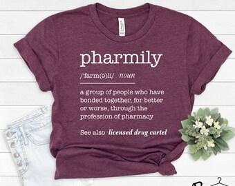 Pharmily Sweatshirt, Pharmily Definition Shirt, Dictionary Shirt, Pharmacist Shirt,Pharmacy Technician Shirt,Heart Shirt,Compassionate Shirt