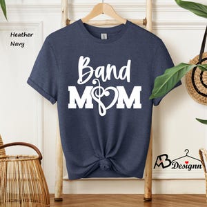 Band Mom Shirt, Cute Mom Shirt, Band Mom Life Tee, High School Band Mom T shirt, Marching Band Mom Gift, Gift For Band Mom, School Mom Shirt