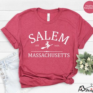 Salem Massachusetts Shirt,Salem Shirt,Halloween Shirt,Salem Witch Shirt,Hocus Pocus Shirt,Witchy Shirt,Sanderson Sisters,Halloween Woman Tee image 7