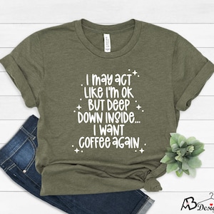 Coffee Shirt, Coffee Lovers Shirt, Coffee Shirt Women&#39;s, Funny Coffee Shirt, Coffee Before Talkie, Coffee TShirt, Gift for Friend