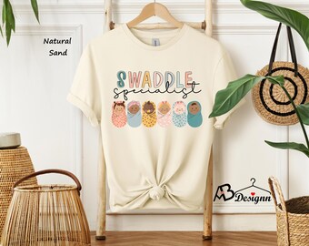 Swaddle Specialist Shirt, Labor And Delivery Shirt, Nicu Nurse Gifts, Nicu Nurse Shirt,Mother Baby Nurse Shirt,Neonatal Icu Nurse Shirt