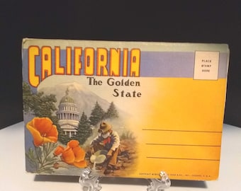 Vintage California Linen Postcard Lot ~ Circa 1940