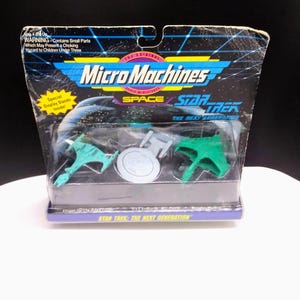 Micro Machines Space Fleet  Star Trek: The Next Generation.