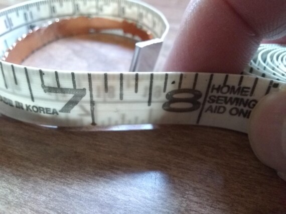 Vintage Solid Copper Cuff Bracelet Signed - image 3