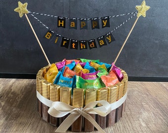 Candy cake / Merci / Mercitorte / Birthday / Happy Birthday / Birthday cake / Birthday gift