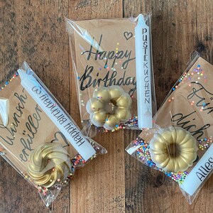 Geburtstag / Glückwunschkarte / Gugelhupf / besonderes Geschenk / Kleinigkeit / Pustekuchen / Für dich / Wunscherfüller
