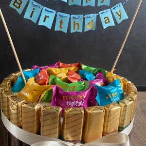 Candy cake / Merci / Mercitorte / Birthday / Happy Birthday / Birthday cake / Birthday gift image 5