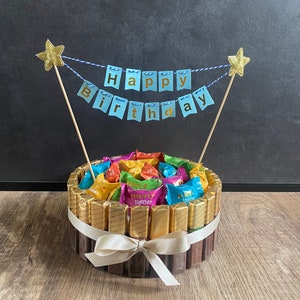 Candy cake / Merci / Mercitorte / Birthday / Happy Birthday / Birthday cake / Birthday gift image 4