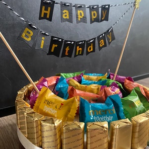 Candy cake / Merci / Mercitorte / Birthday / Happy Birthday / Birthday cake / Birthday gift image 2