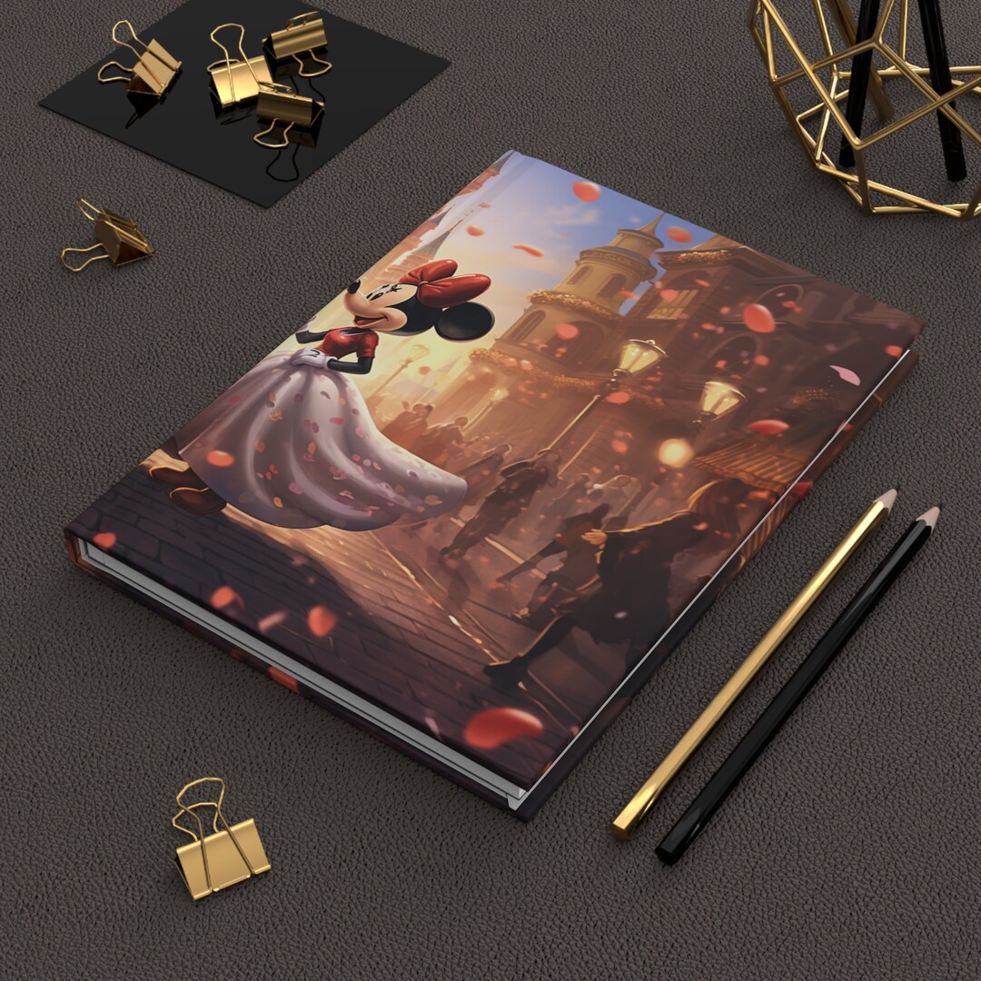 Mickey and Minnie Do Disneyland Journal Matte - Etsy