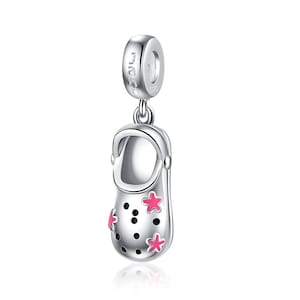 Croc Shoe Charm Bead JAHN S925 Charm Fits Pandora Charm Bracelets Gifts For Her image 2