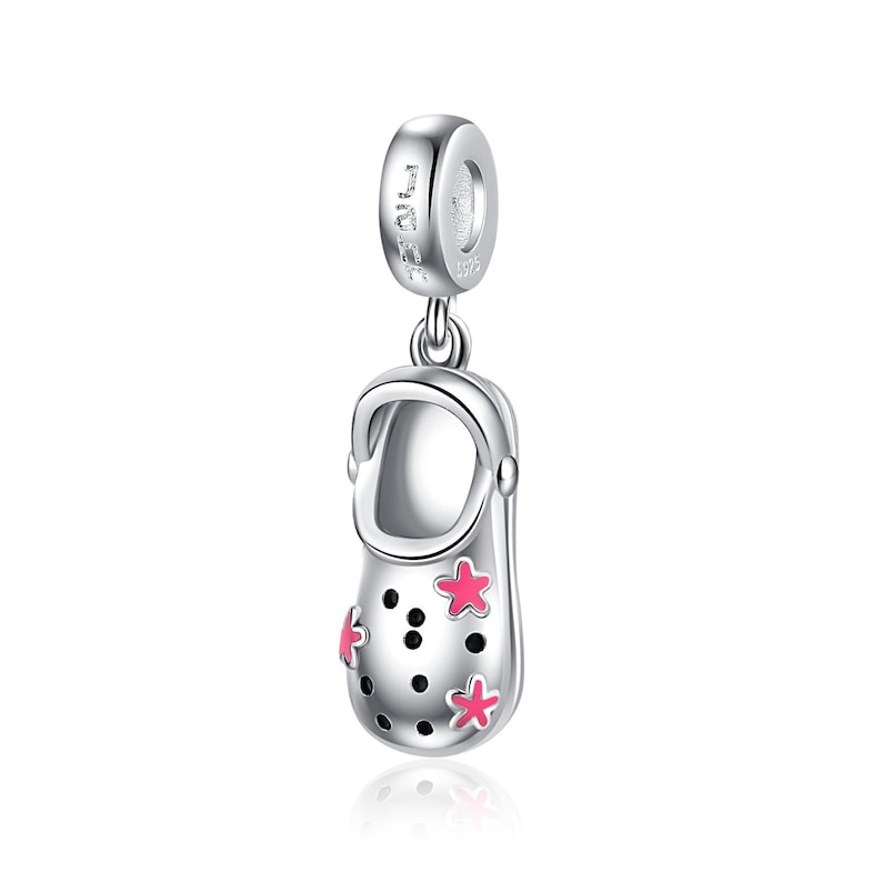 Croc Shoe Charm Bead JAHN S925 Charm Fits Pandora Charm Bracelets Gifts For Her image 2