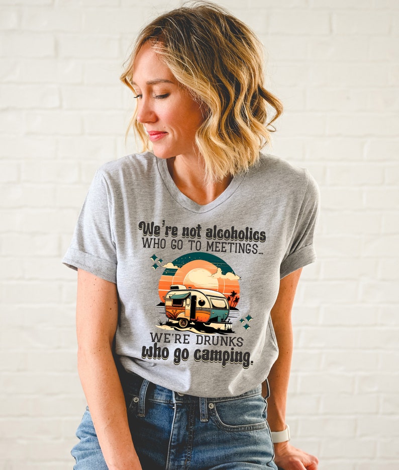 Funny Camping Retrostyle PNG Digital Download Sublimation Dtf Dtg We
