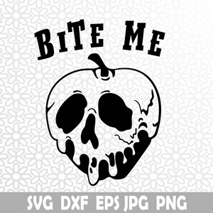 Poison Apple Halloween Svg Dxf Jpg Png Eps Cricut Svg - Etsy