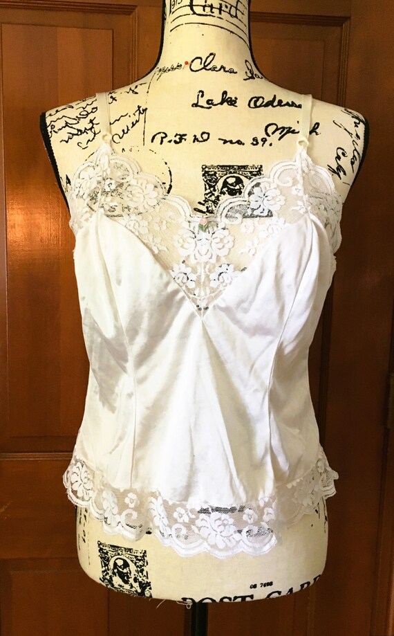 1980s Victorian Style Chemise/ Camisole - image 5