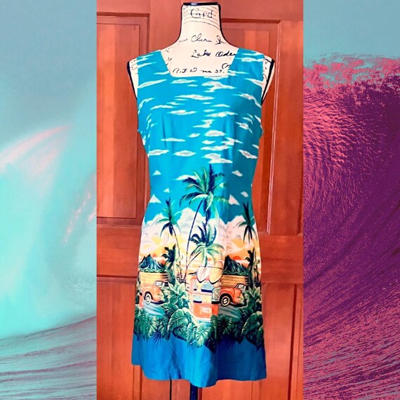 Classic 60s style Surf & Sand Sun Dress