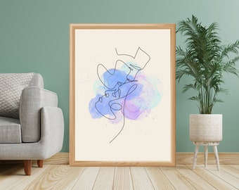 Silhouette in the window art print Couple kissing silhouette wall art Couple shadow poster Abstract woman printable art self love art Silhouette in the window art print Couple kissing silhouette wall art Couple shadow poster Abstract woman printable art self love art