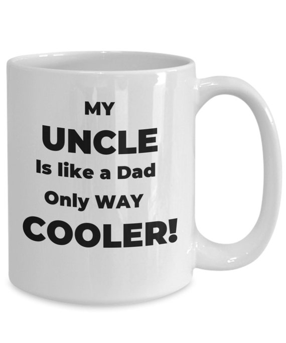 Mug Parole D’Amore – Tazza Da Caffè Con Frase Divertente: “Mio Zio è Come Il Caffè, Ha Un Chicco Ma Io Lo Adoro” – Regalo Originale Per Zio - 3