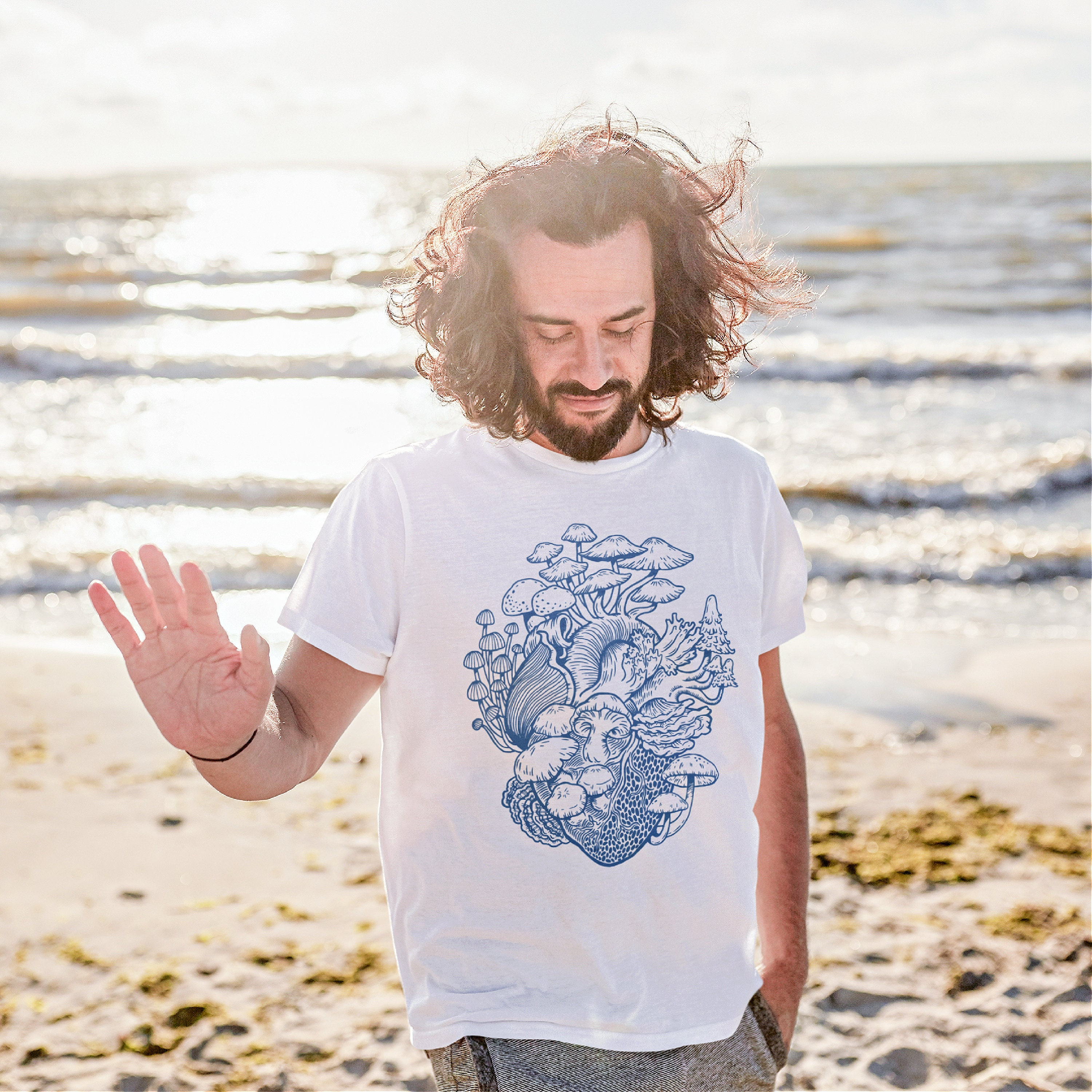 Fantastic Fungi, Medicinal Mushroom Shirt, Mushroom TShirt, Mycology T Shirt, Botanical Tee