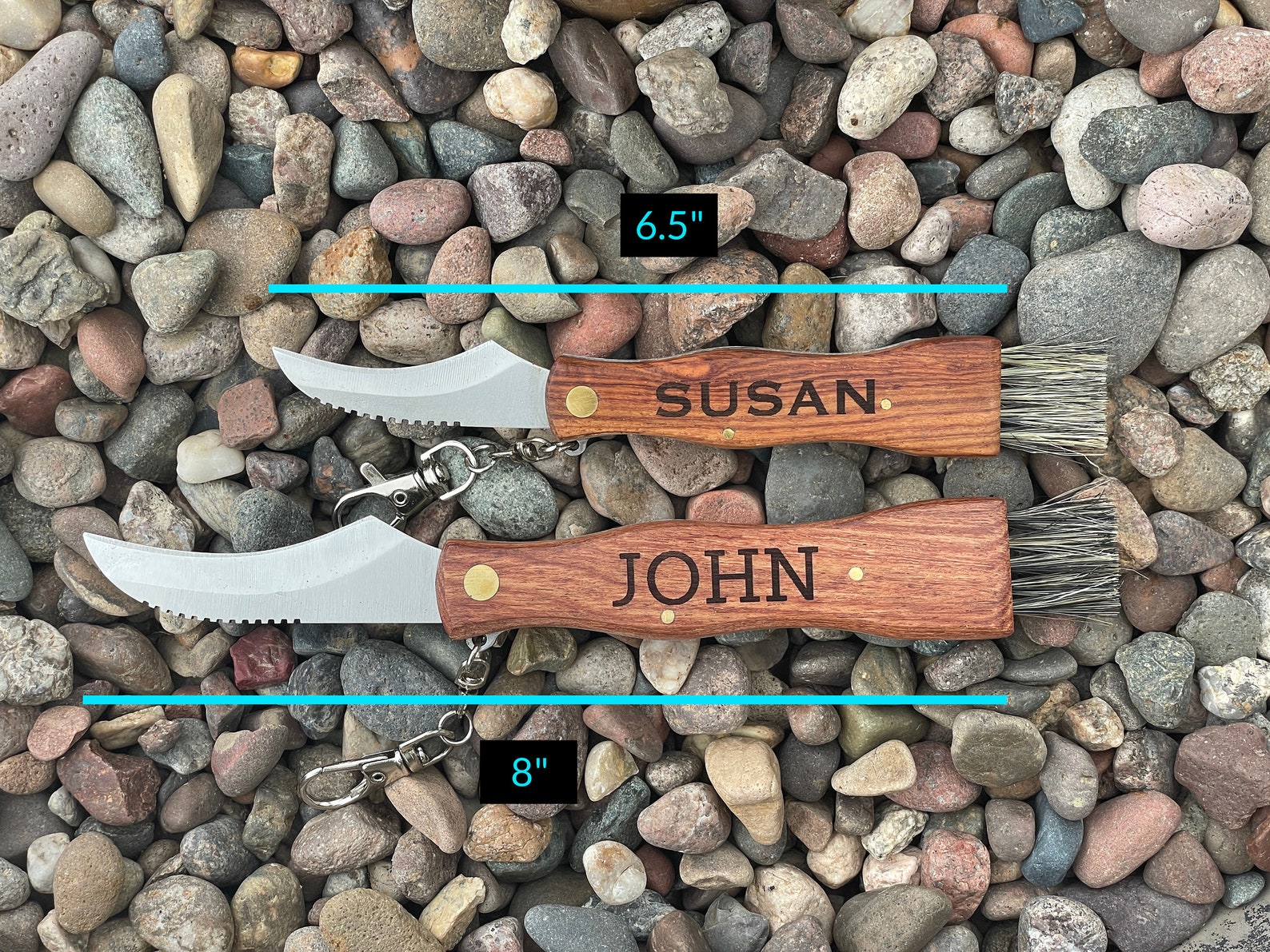 Custom Knife, Mushroom Foraging Knife, Custom Mushroom Knife, Custom Pocket Knife, Fungi