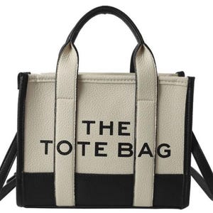 The tote bag Beige