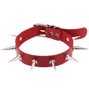 Collana Choker Da Donna E Uomo In Pelle PU Effetto Vintage Borchie Spike Rock Punk Nero Da 3,53 € | DHgate