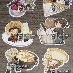 Monster Hunter Wilds NPC | 7.5 cm Glossy Stickers