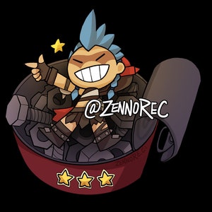 Junker Queen Glossy Stickers 6.6 cm