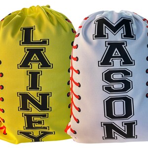 Personalized Softball or Baseball Bag