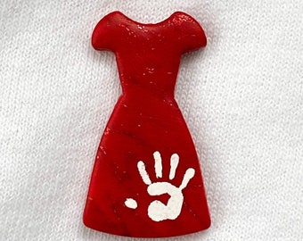 Red Dress Day (MMIWG2S) Pin