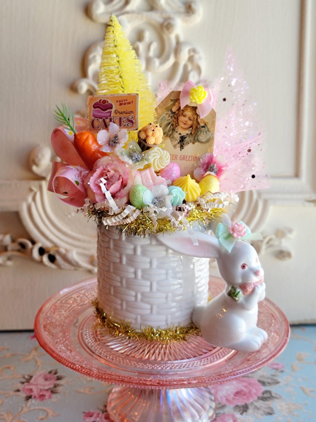 Fitz and Floyd Easter Bunny Assemblage - Etsy