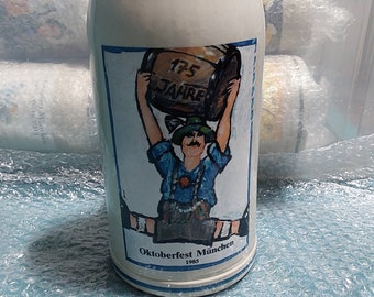 Jahrgang 1985 Münchner Oktoberfest Bierkrug