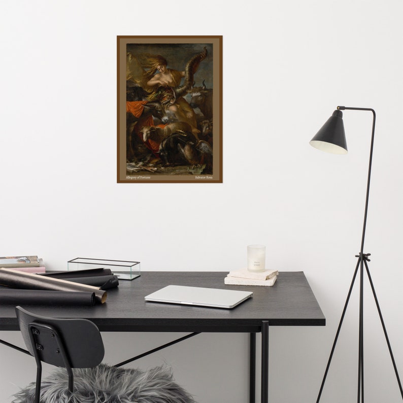 Allegory of Fortune by Salvator Rosa Poster - Etsy