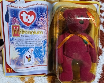 Rare Millennium Beanie Babies - Bundle Lot Collectible Baby